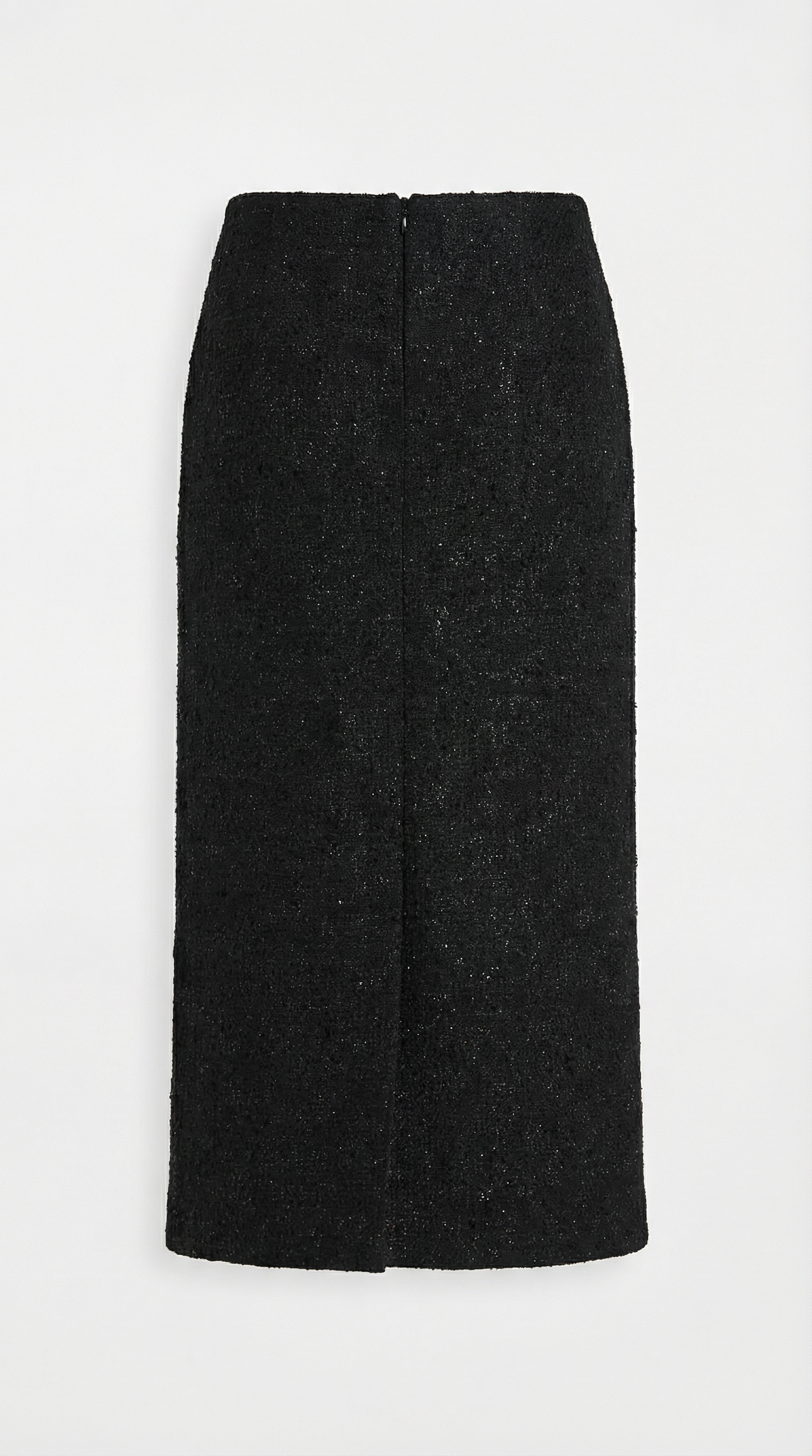 Moraine - Schwarze stilvolle Jacke und Halben Rock Set