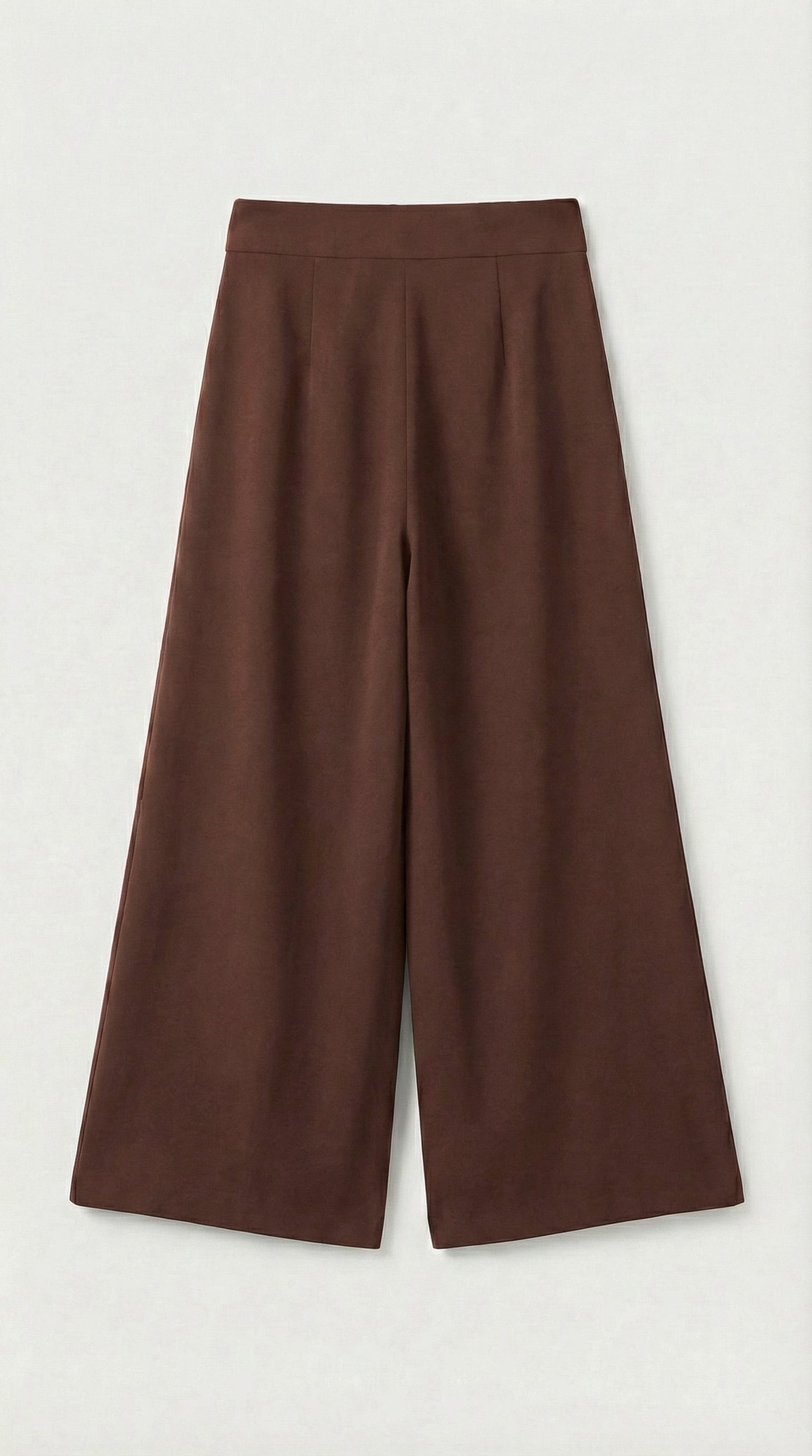 Epure - Wide-Leg Tailored Trousers Brown