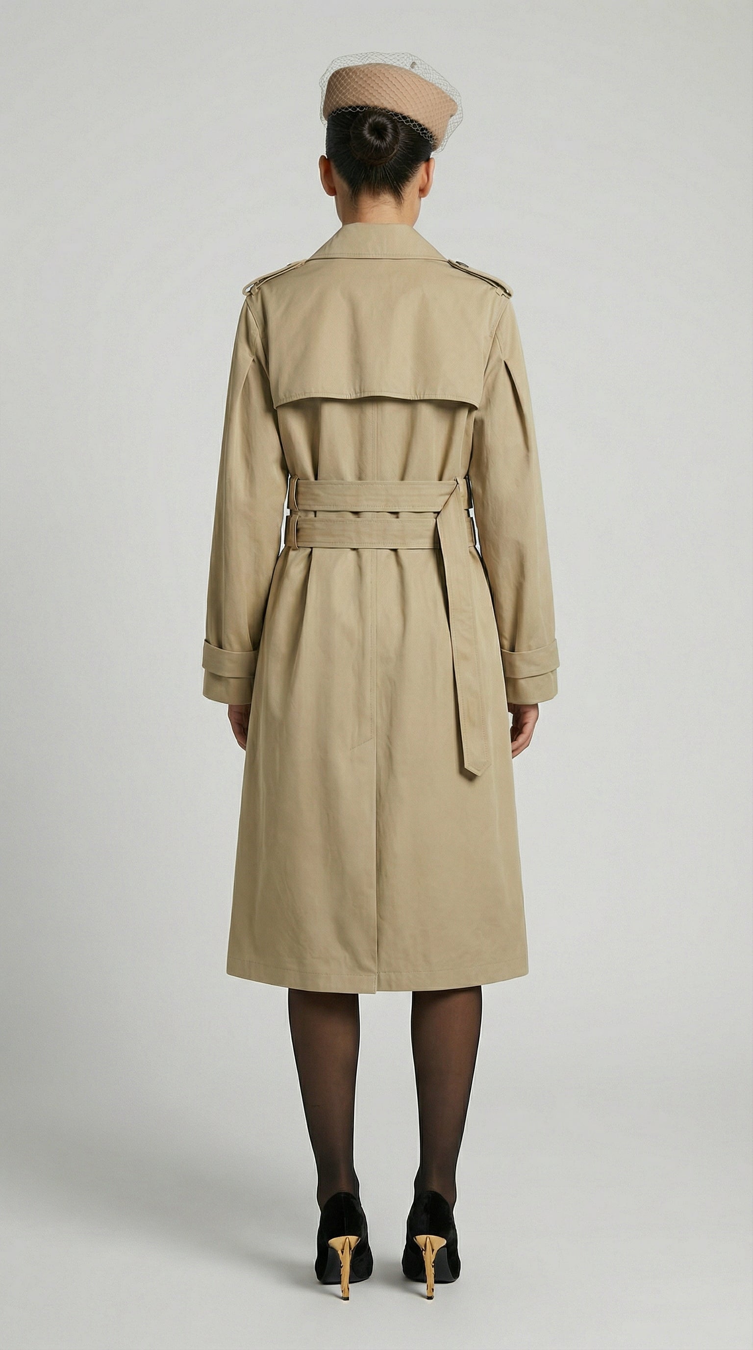 Luma - Double-belted Long & Loose Trench Coat