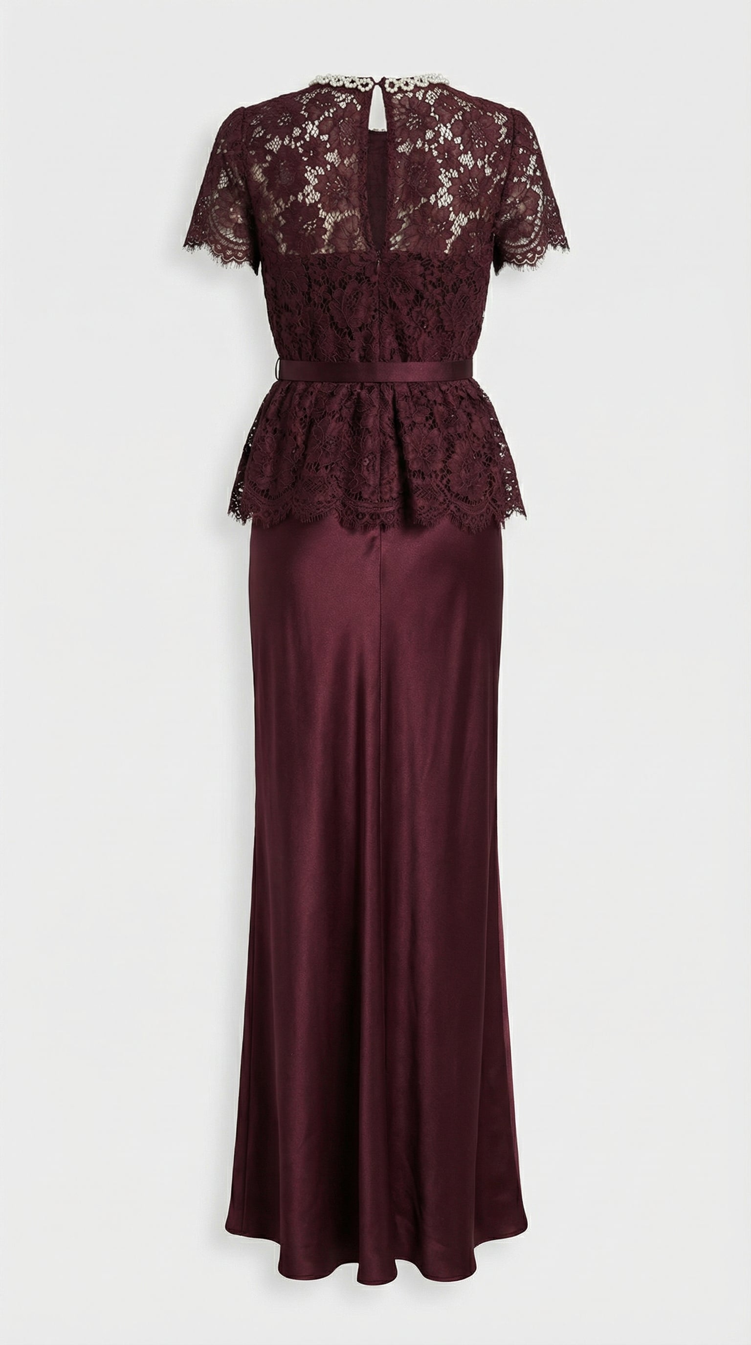 Niva - Vestido de noche real con cuentas