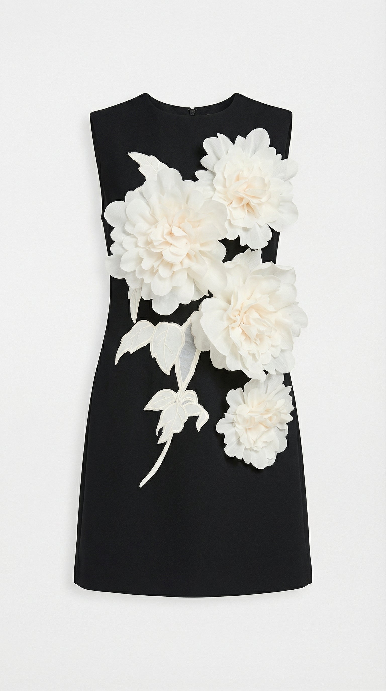 Cava - Three-Dimensional Floral Mini-Dress