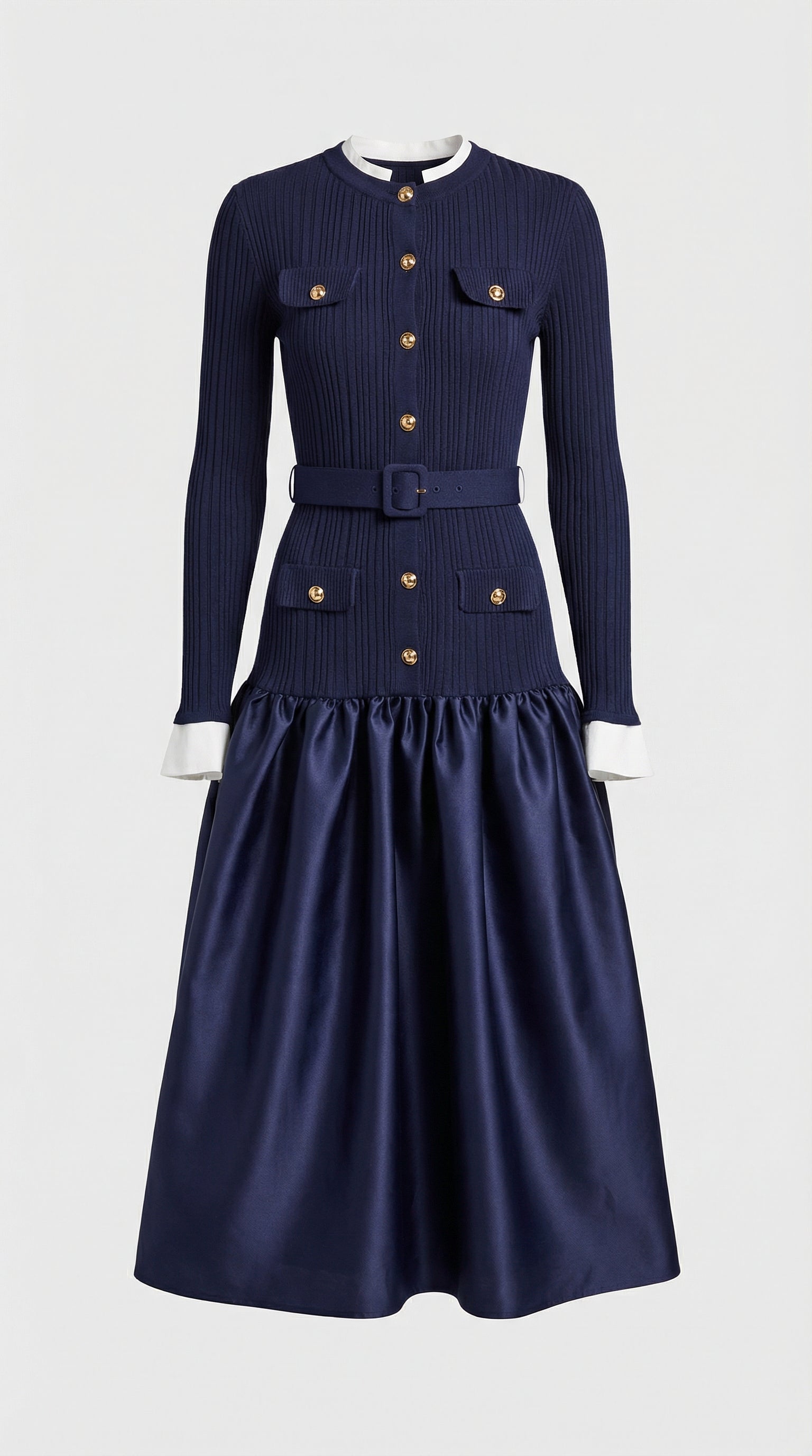 Lavi - Robe Chic Épissée Style Français