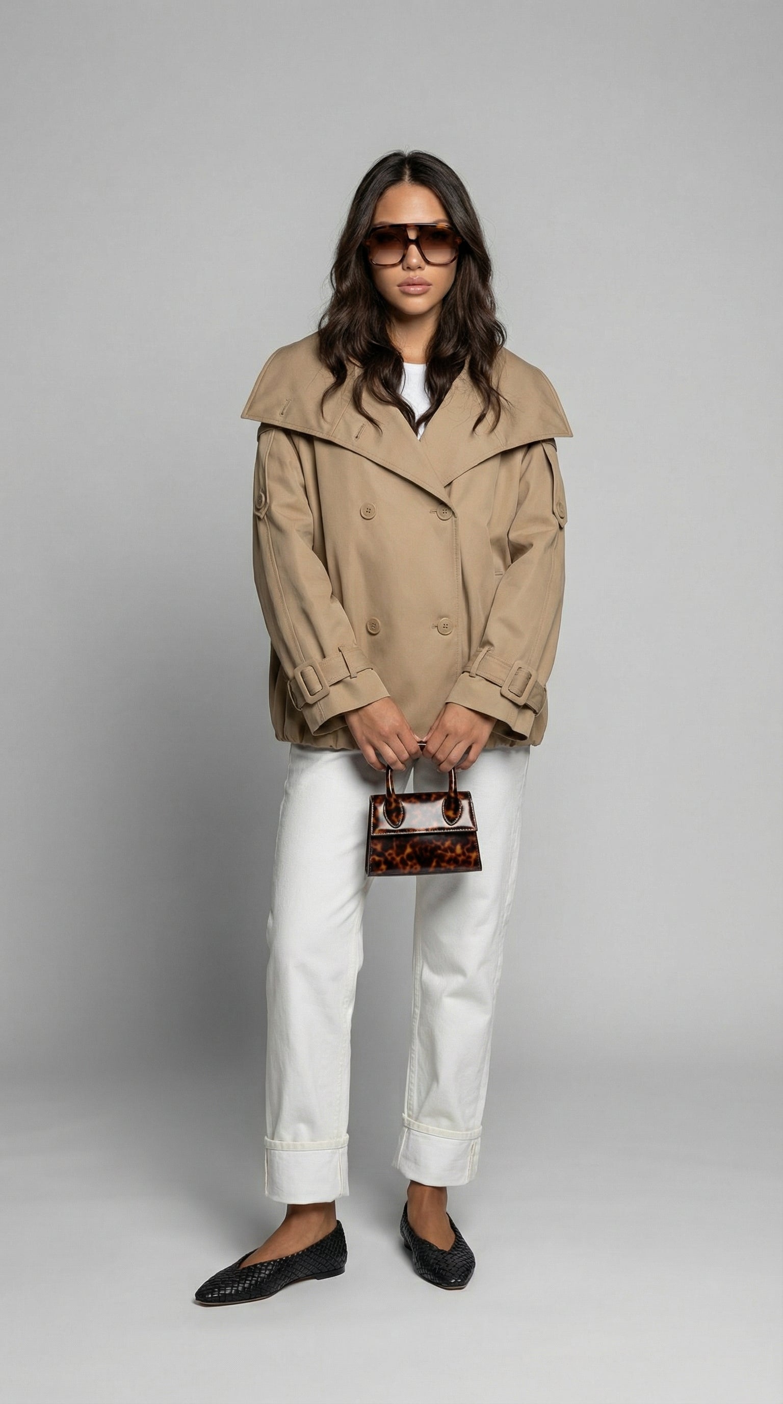 Riva - Urbane Utility Übergroße Jacke
