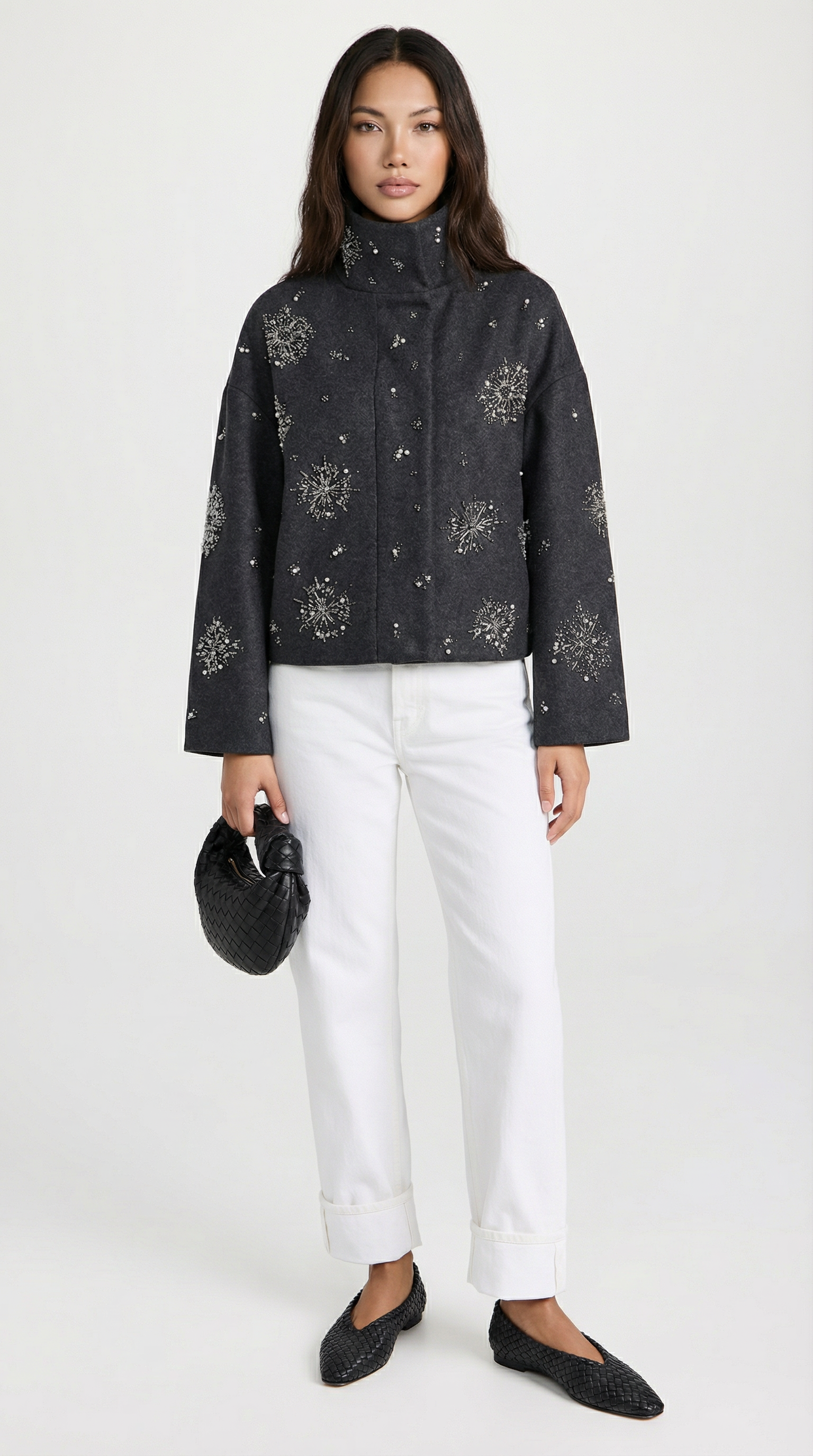 سيرا - جاكيت ناعم من مزيج الصوف