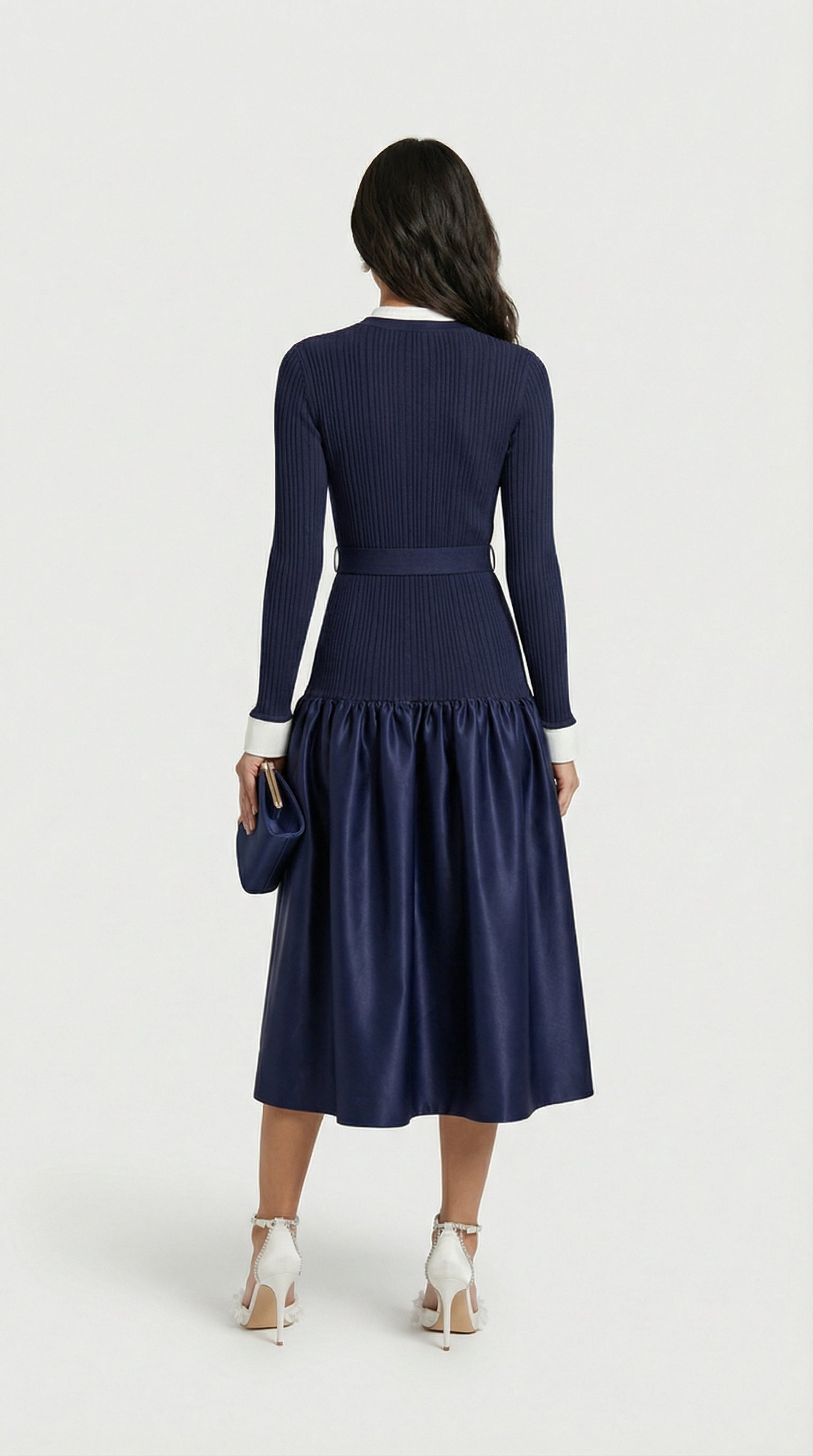 Lavi - Robe Chic Épissée Style Français