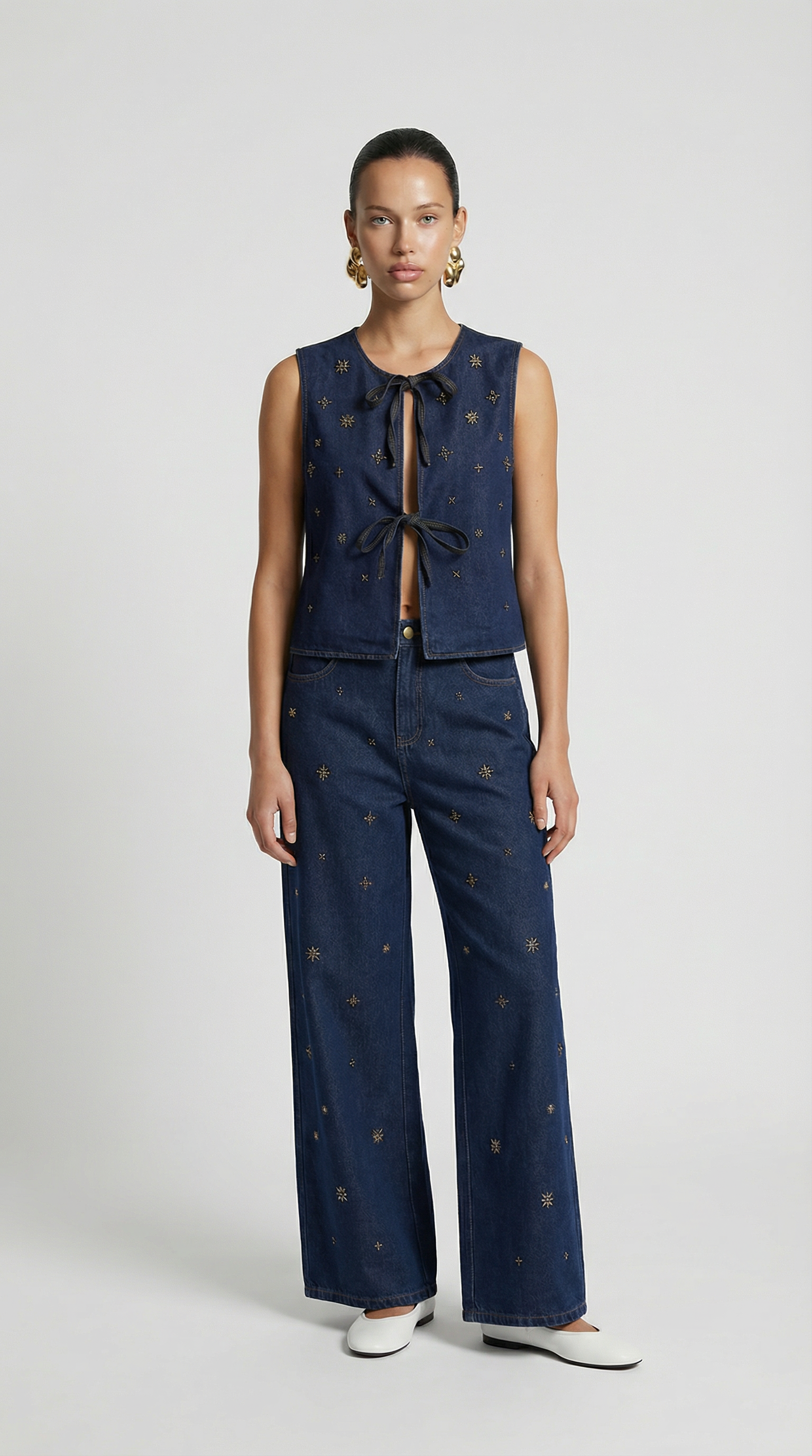 Ada - Tailored Denim Co-ord Set