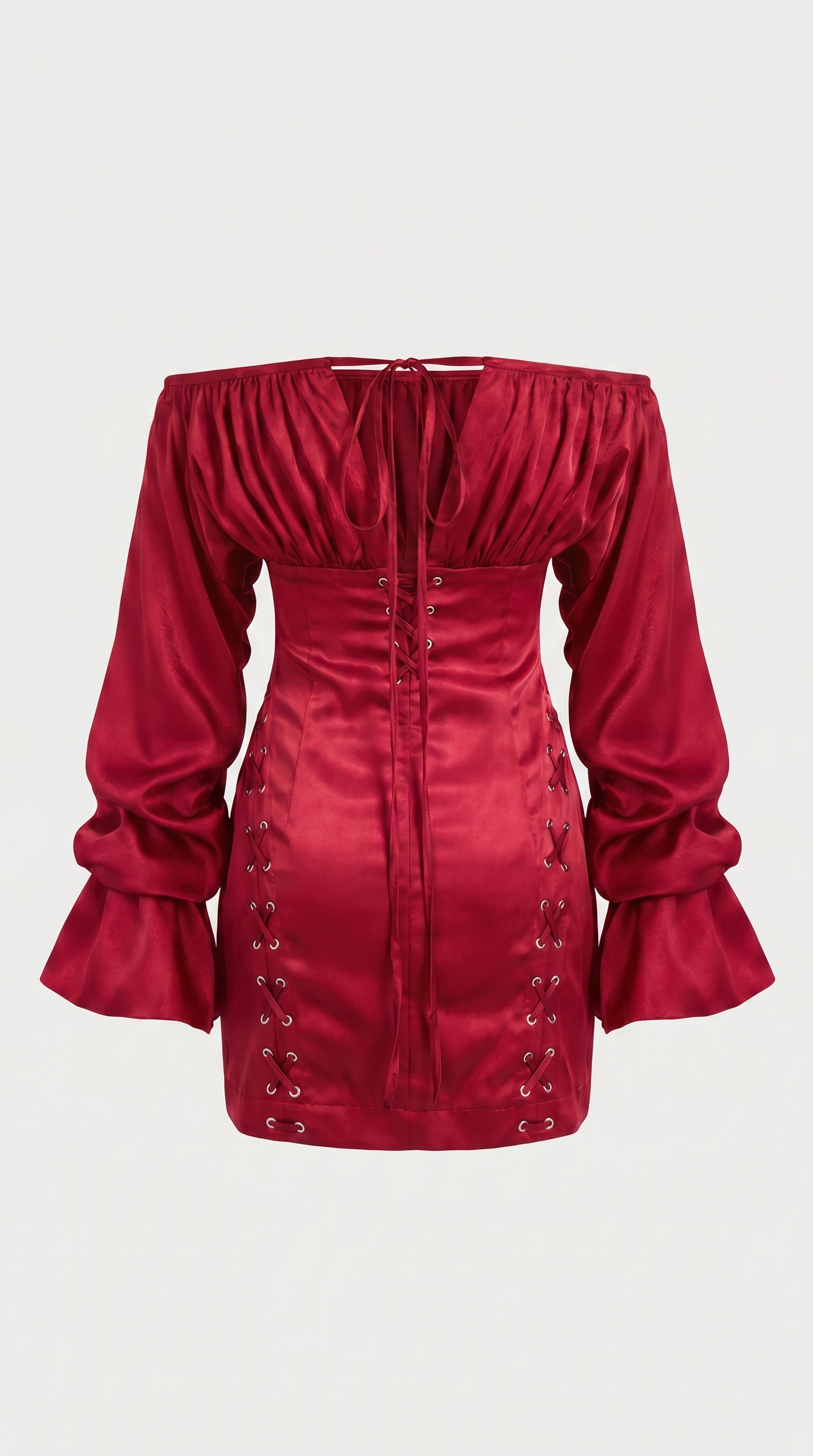Diana - Gúna Mini Corset Le Lace-Up As an gChoim