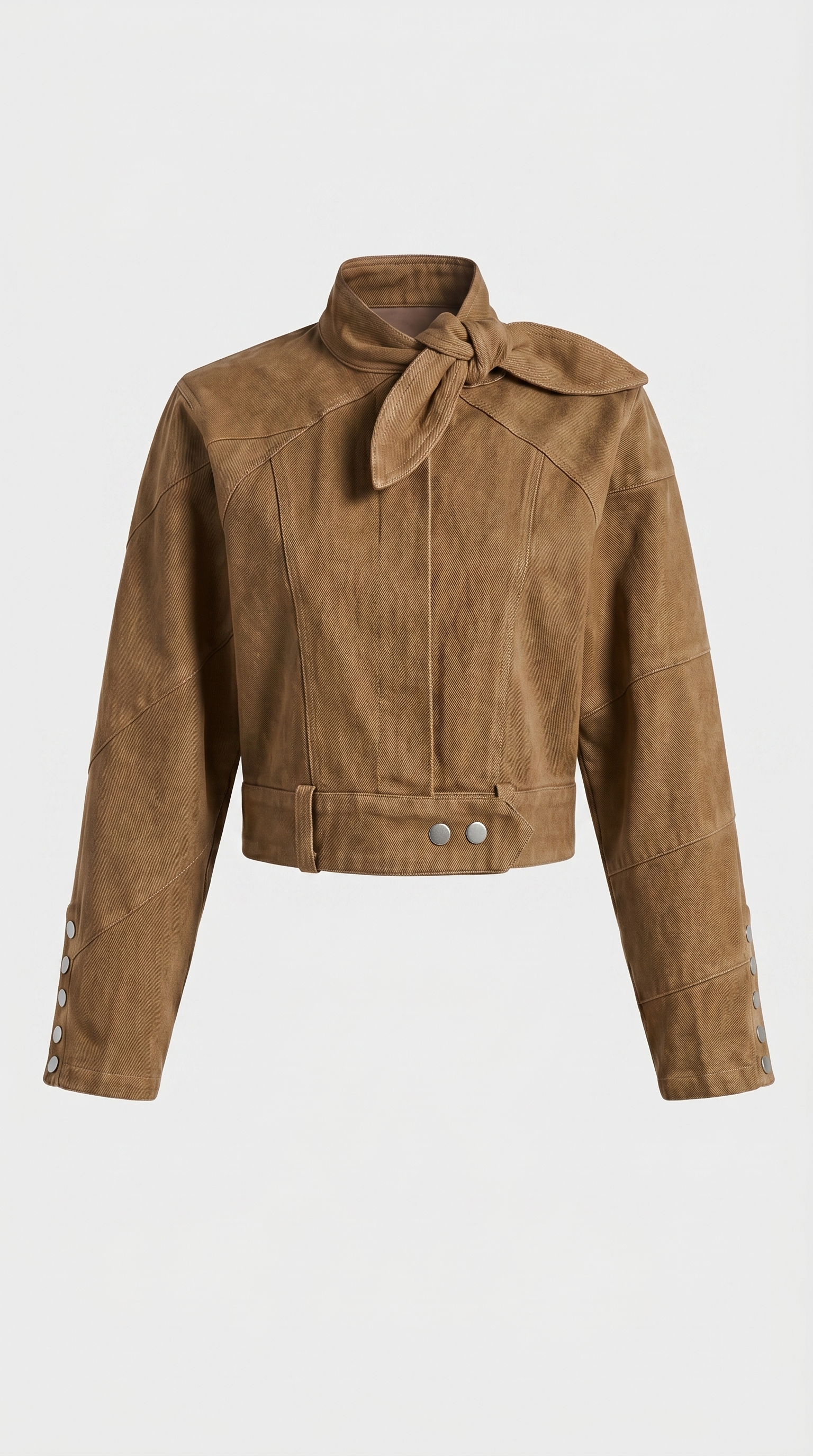 Ephira - Set aus verkürzter Jacke und hochtaillierten, verlängerten Hosen