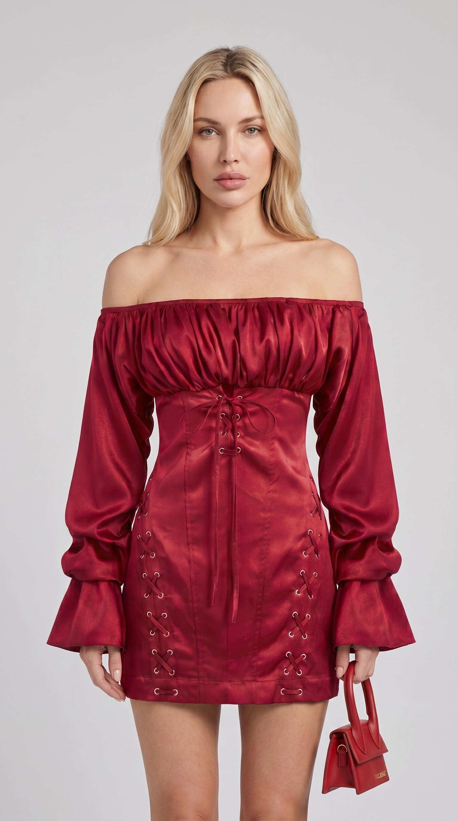Diana - Gúna Mini Corset Le Lace-Up As an gChoim