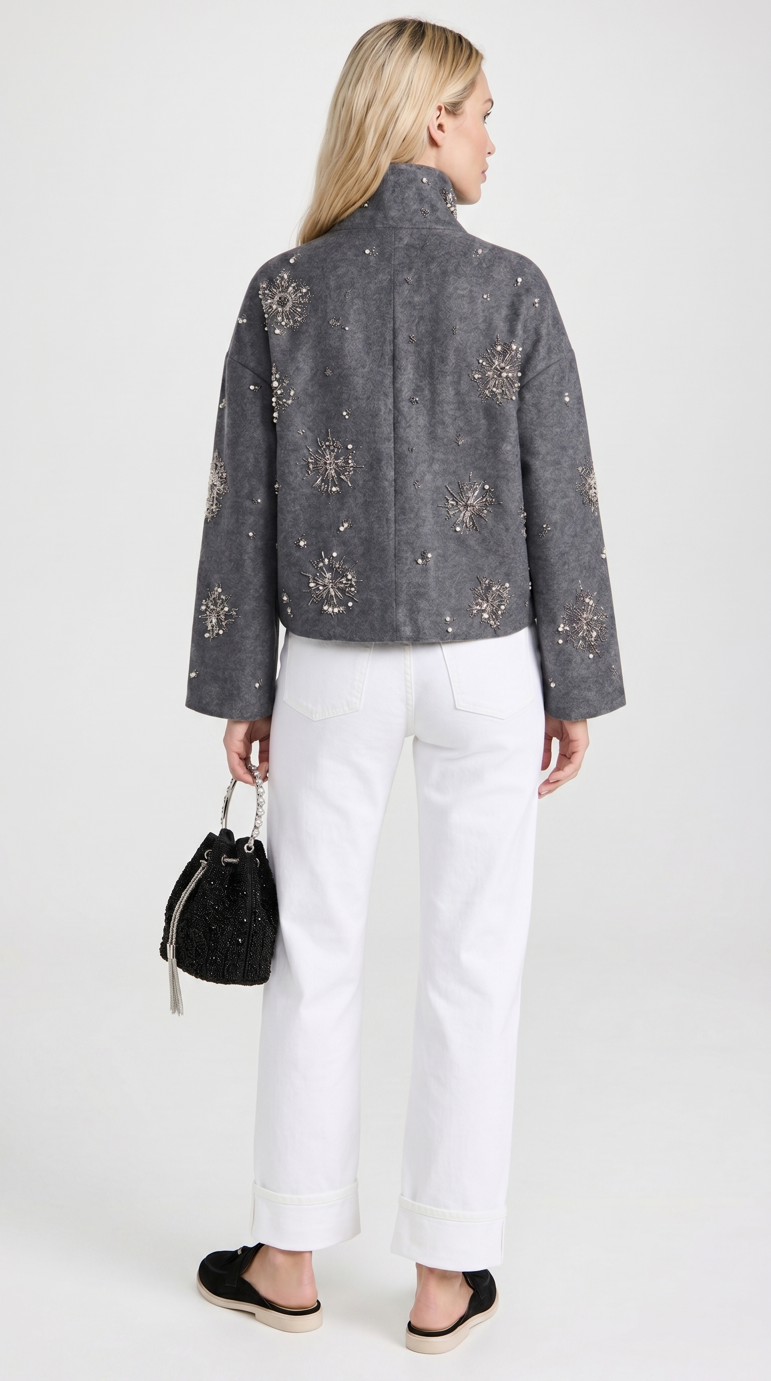 Sira - Soft Touch Wool-Blend Jacket