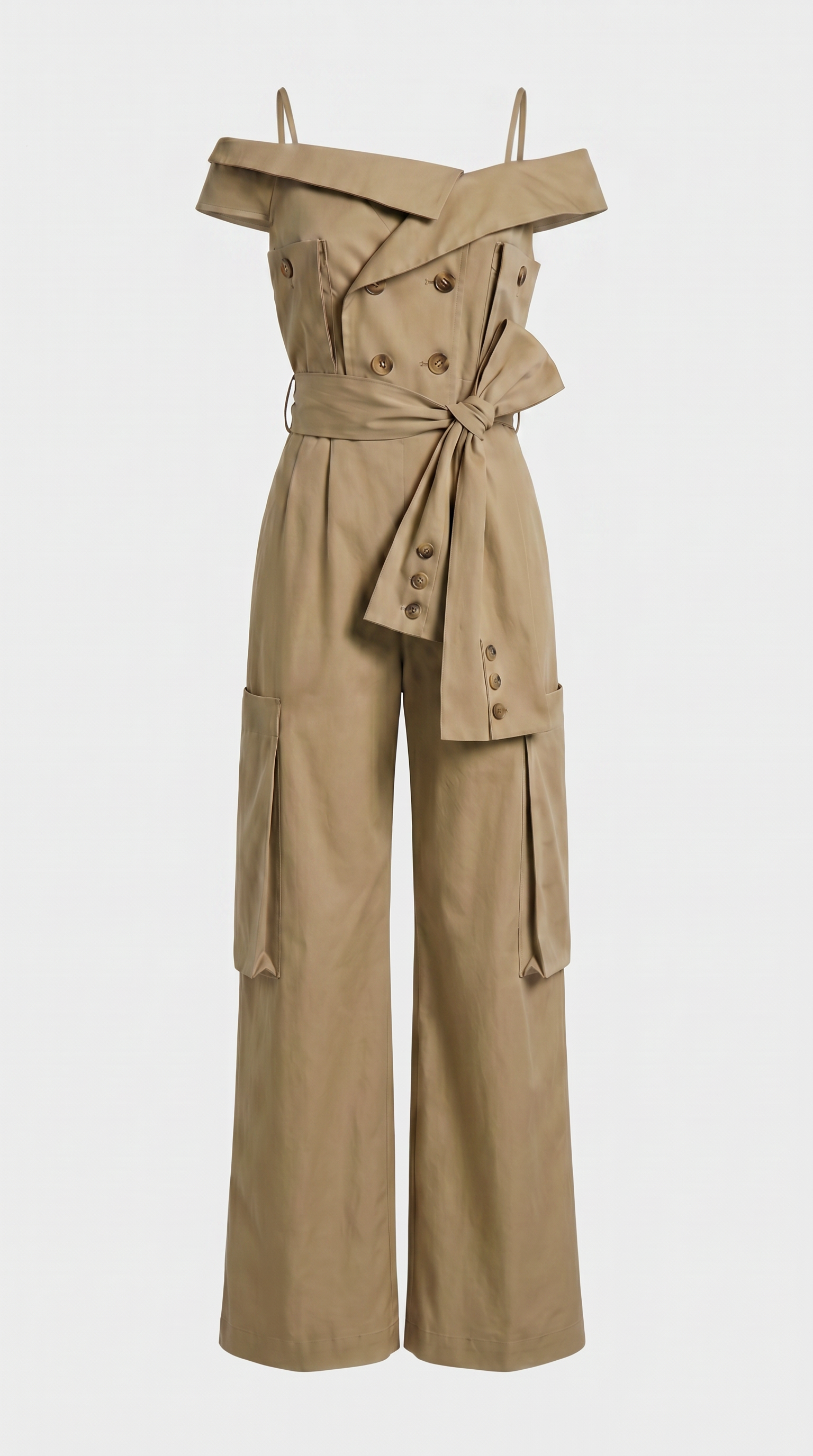 Luna - Square Neck Slimming Jumpsuit