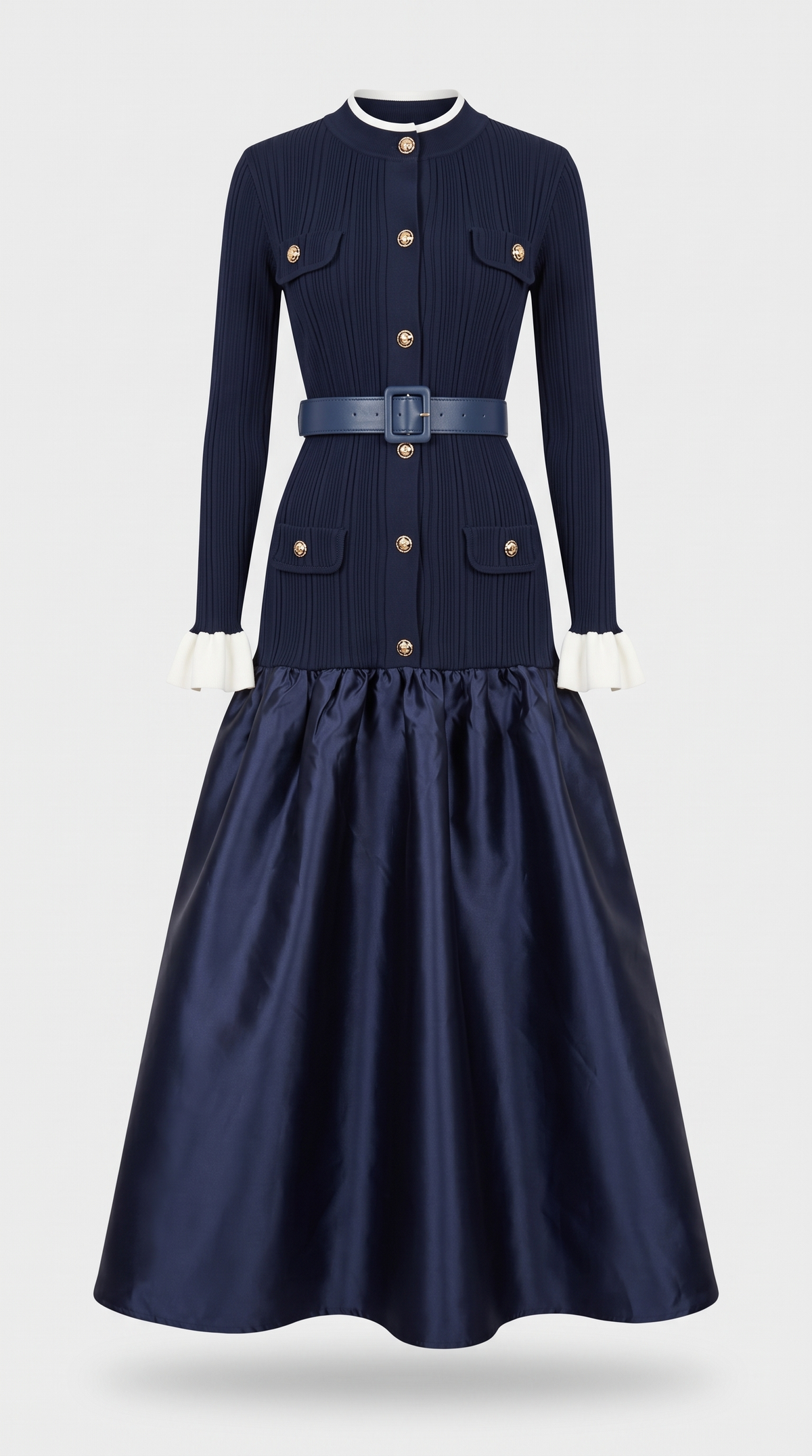 Lavi - Robe Chic Épissée Style Français