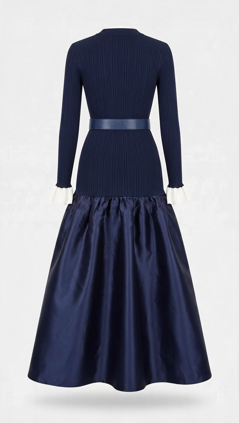 Lavi - Robe Chic Épissée Style Français