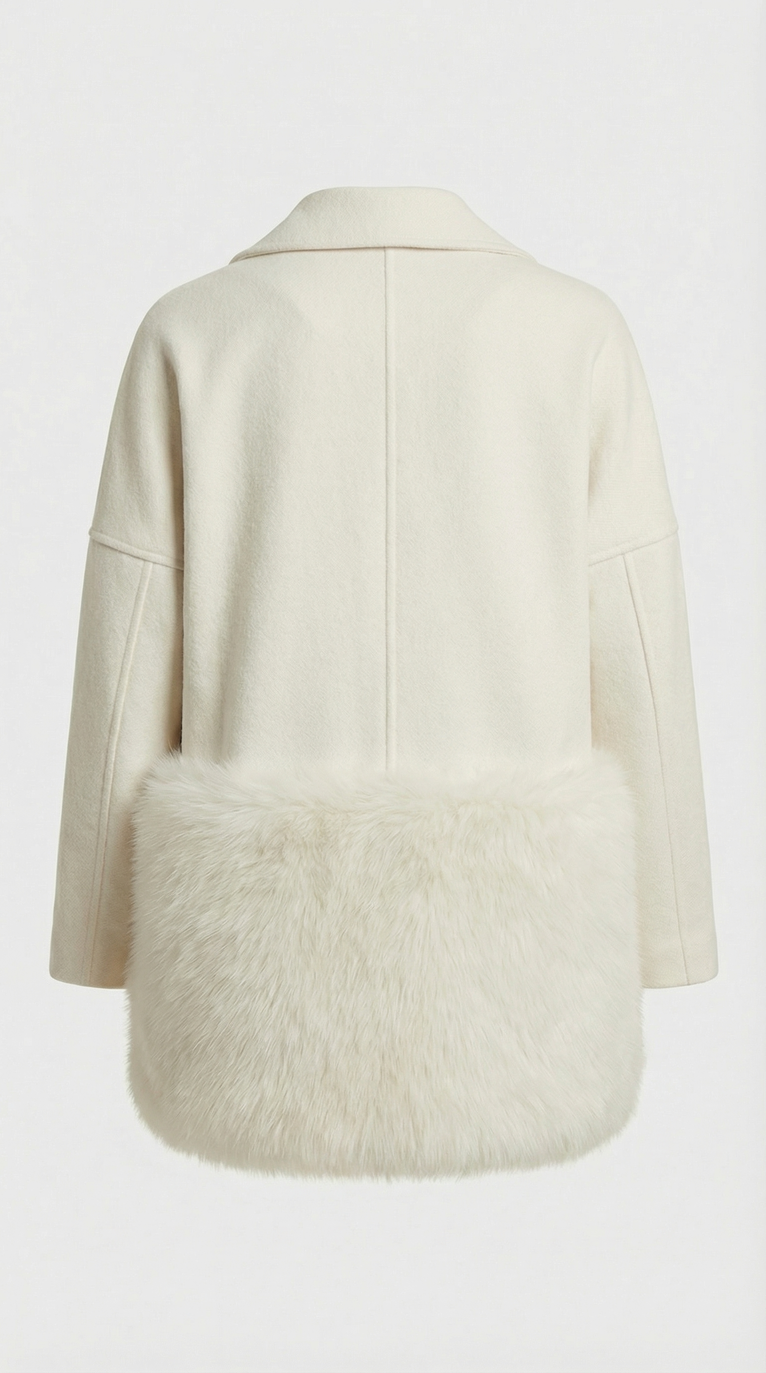 Ashen - Woll- und Kaschmirmischung Jacke mit großen Taschen