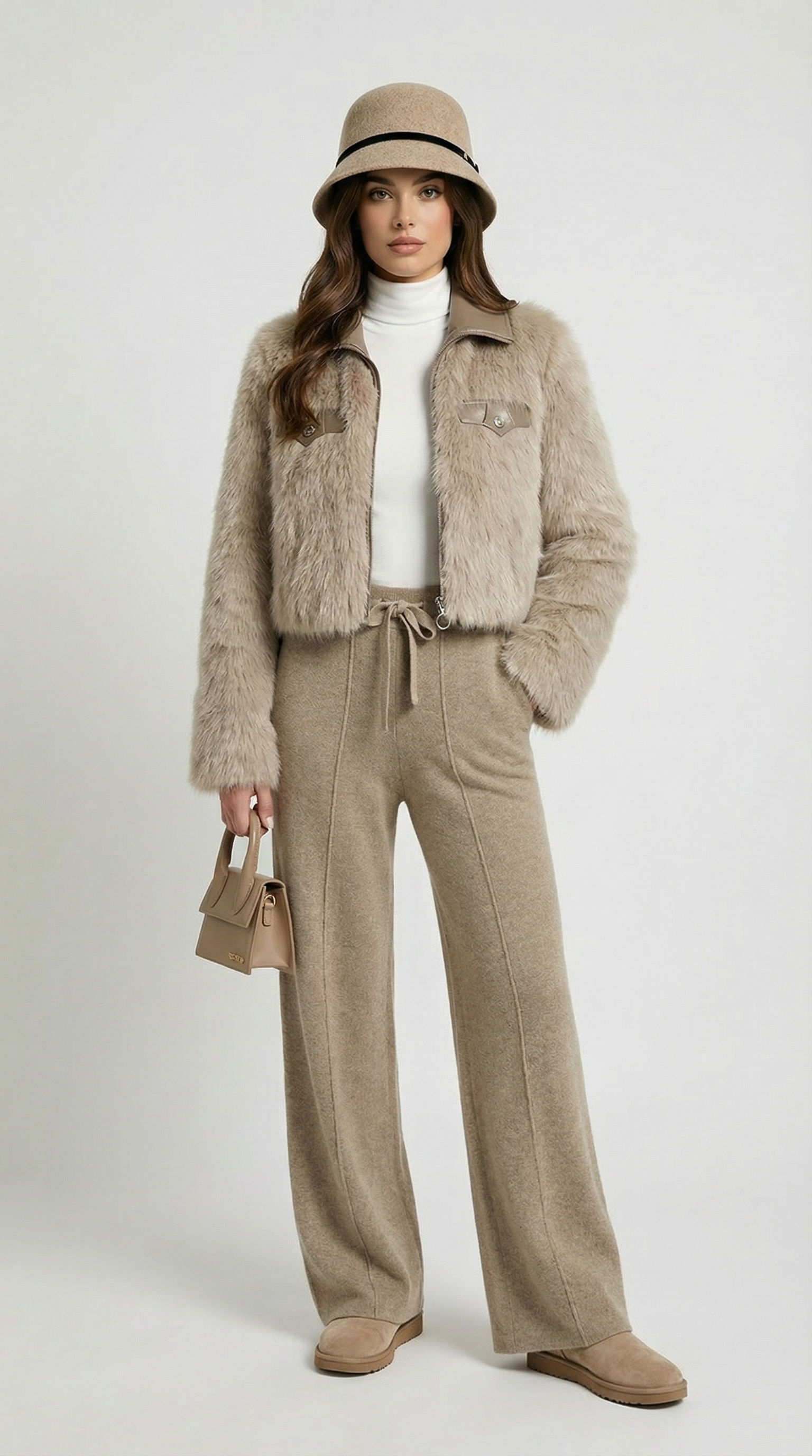 أردنت – معطف فاخر من الفرو النباتي