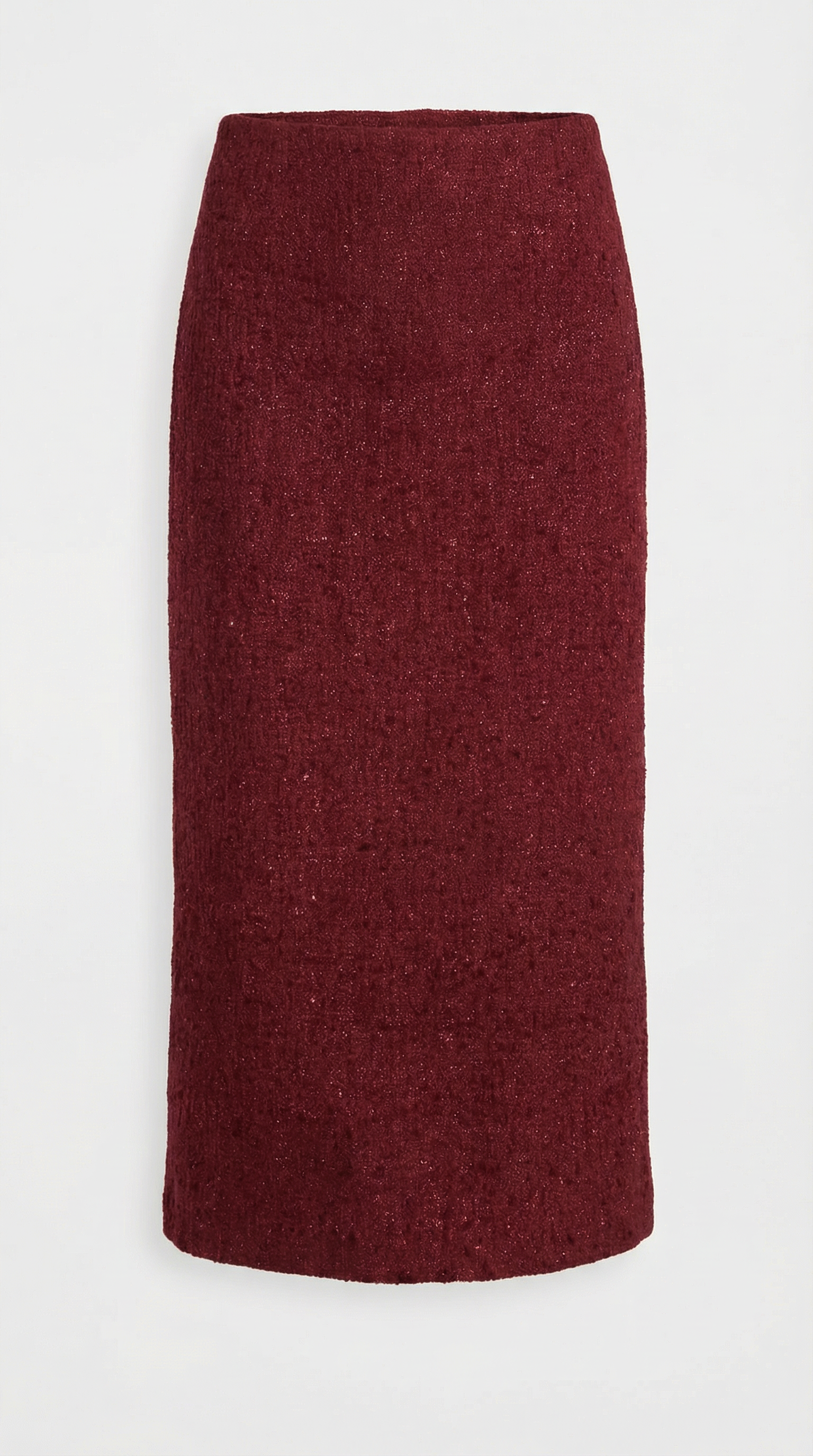 Moraine - Completo Giacca e Gonna a Mezza Lunghezza Rossa e Stilosa