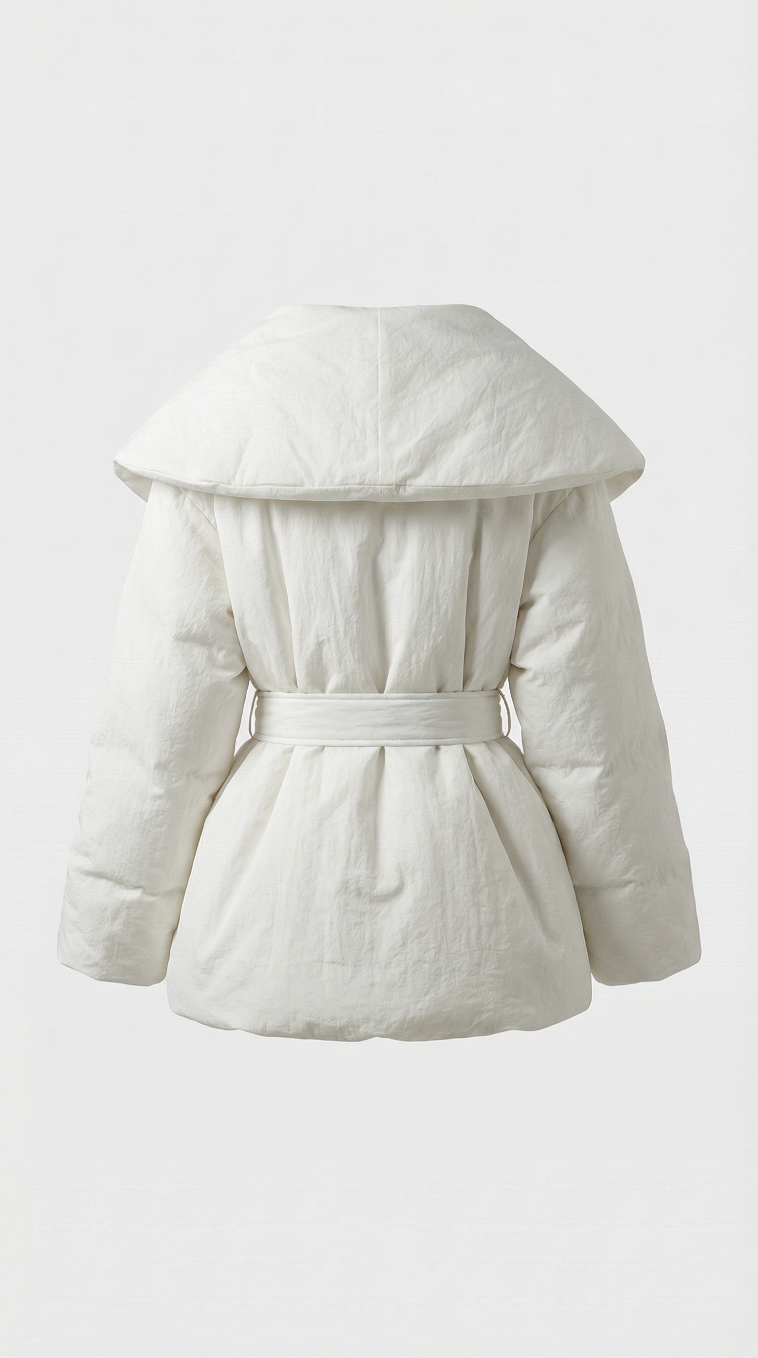 Caliss - Giacca con Colletto Oversize e Fiocco, Vita Slim con Lacci