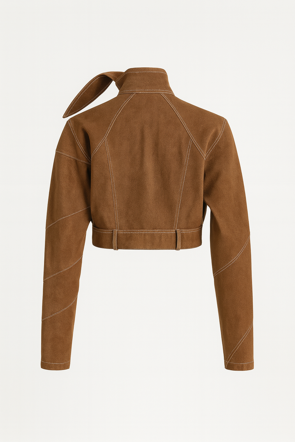 Ephira - Set aus verkürzter Jacke und hochtaillierten, verlängerten Hosen