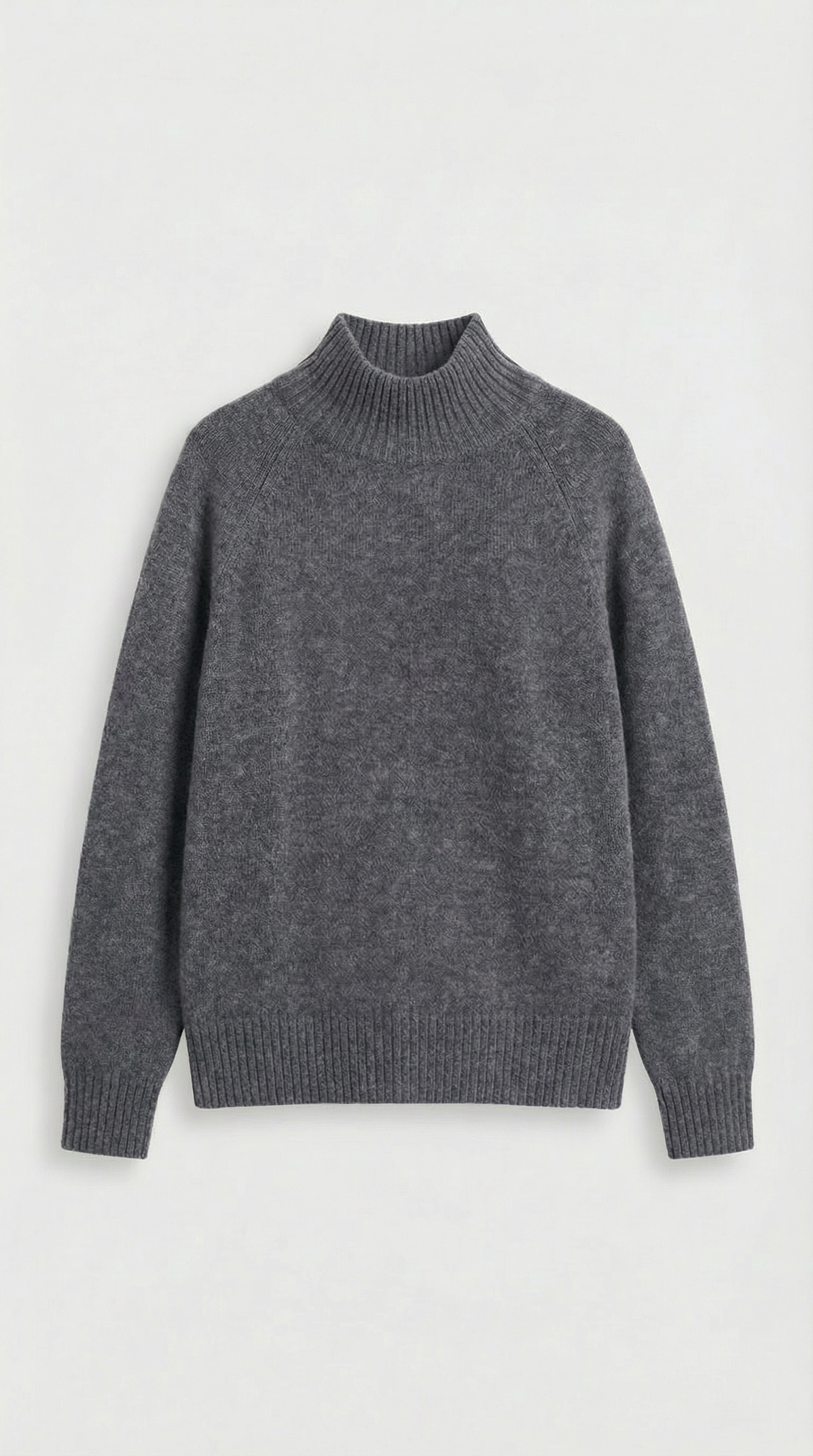 Vilo - 100% Wollset mit dickem Pullover und weiter Hose Grau