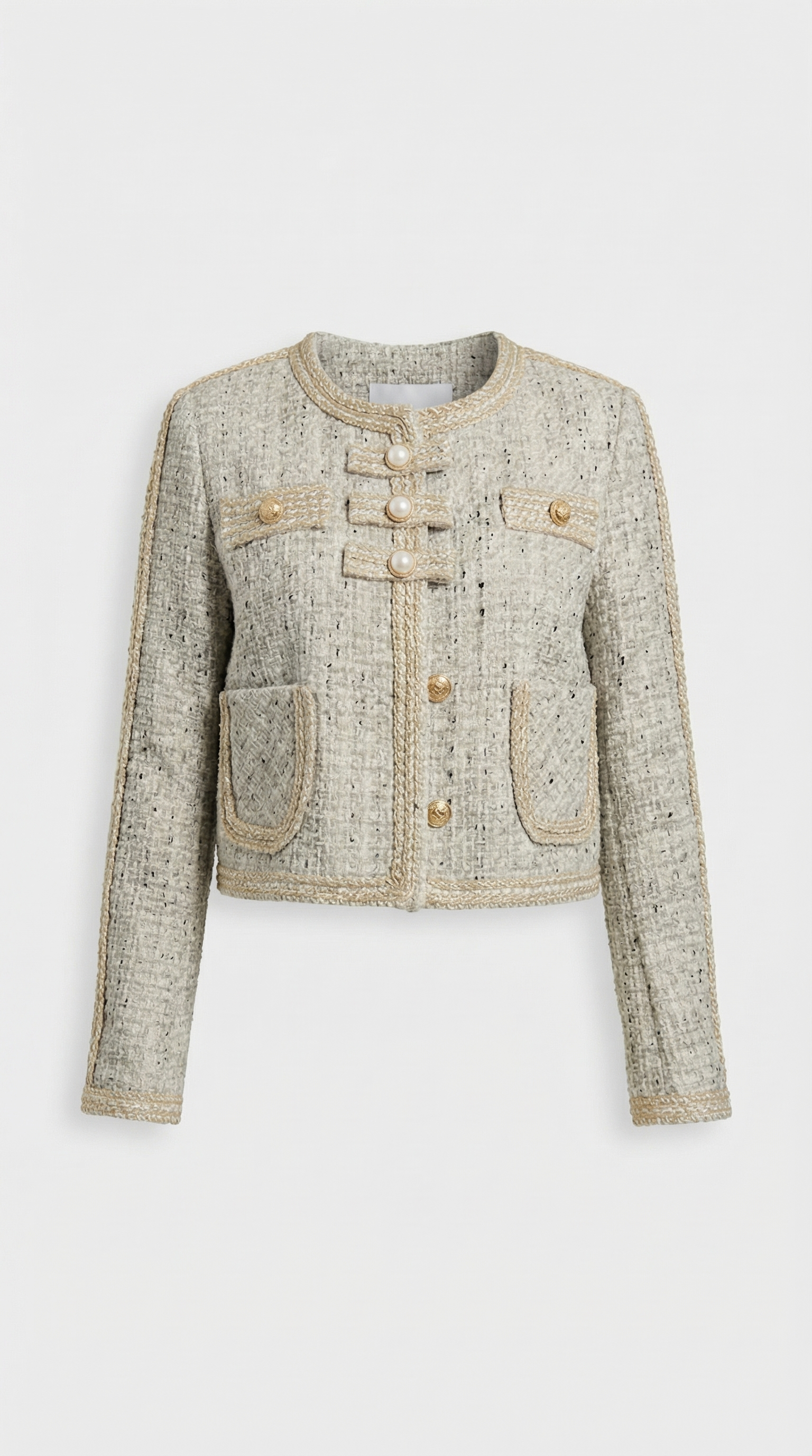 Ivoir - Von Frankreich inspirierter Tweedrock und Blazer Set