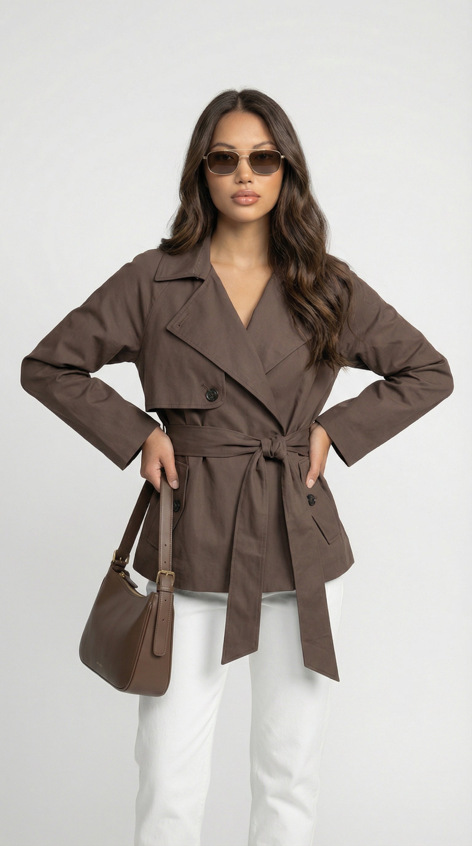 Miro - Giacca con Maniche Lunghe e Lacci