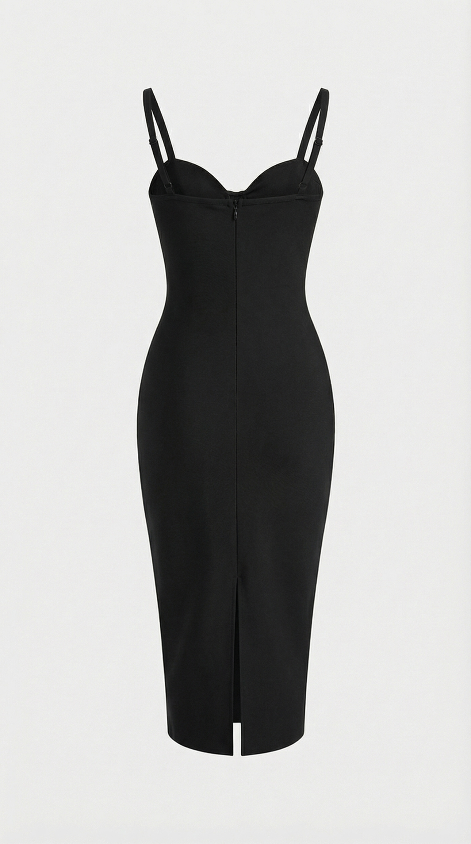 Zuno - Kristallverziertes Bustier-Midi-Kleid