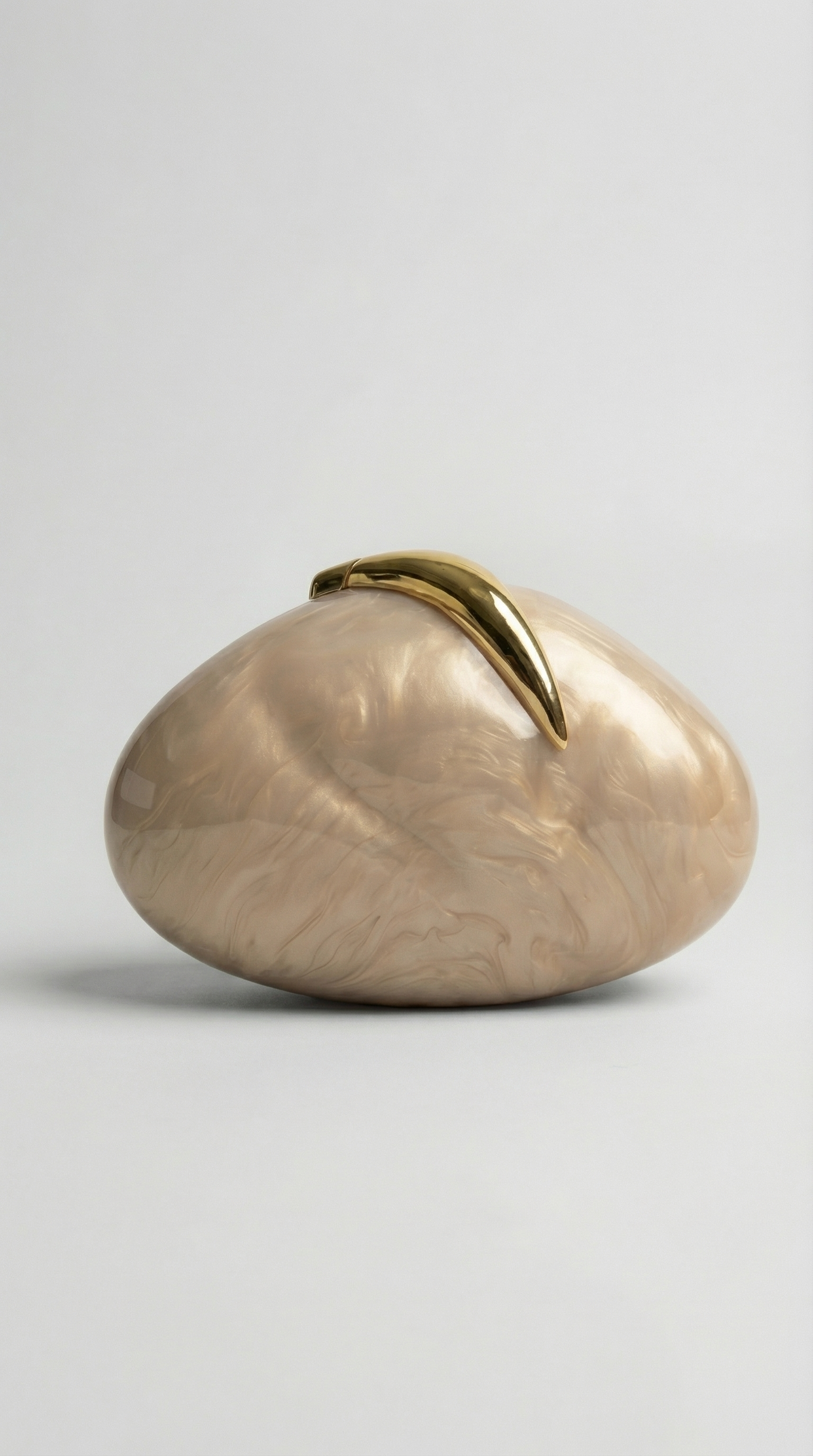 Ecris - Marble-Effect Hard-Shell Minaudière