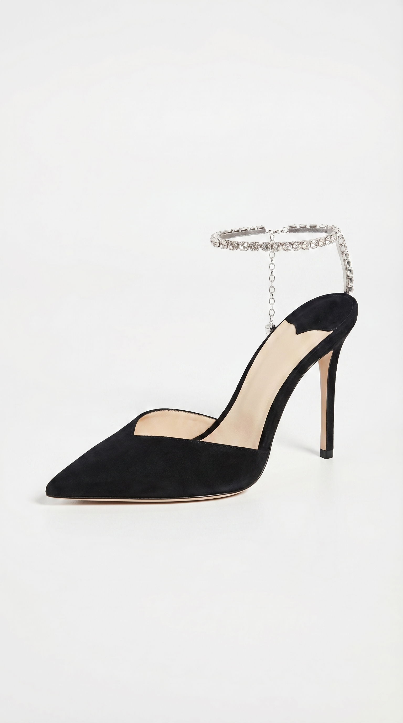 Kristine - Kristall-Kronleuchter Knöchel-Riemen Stiletto