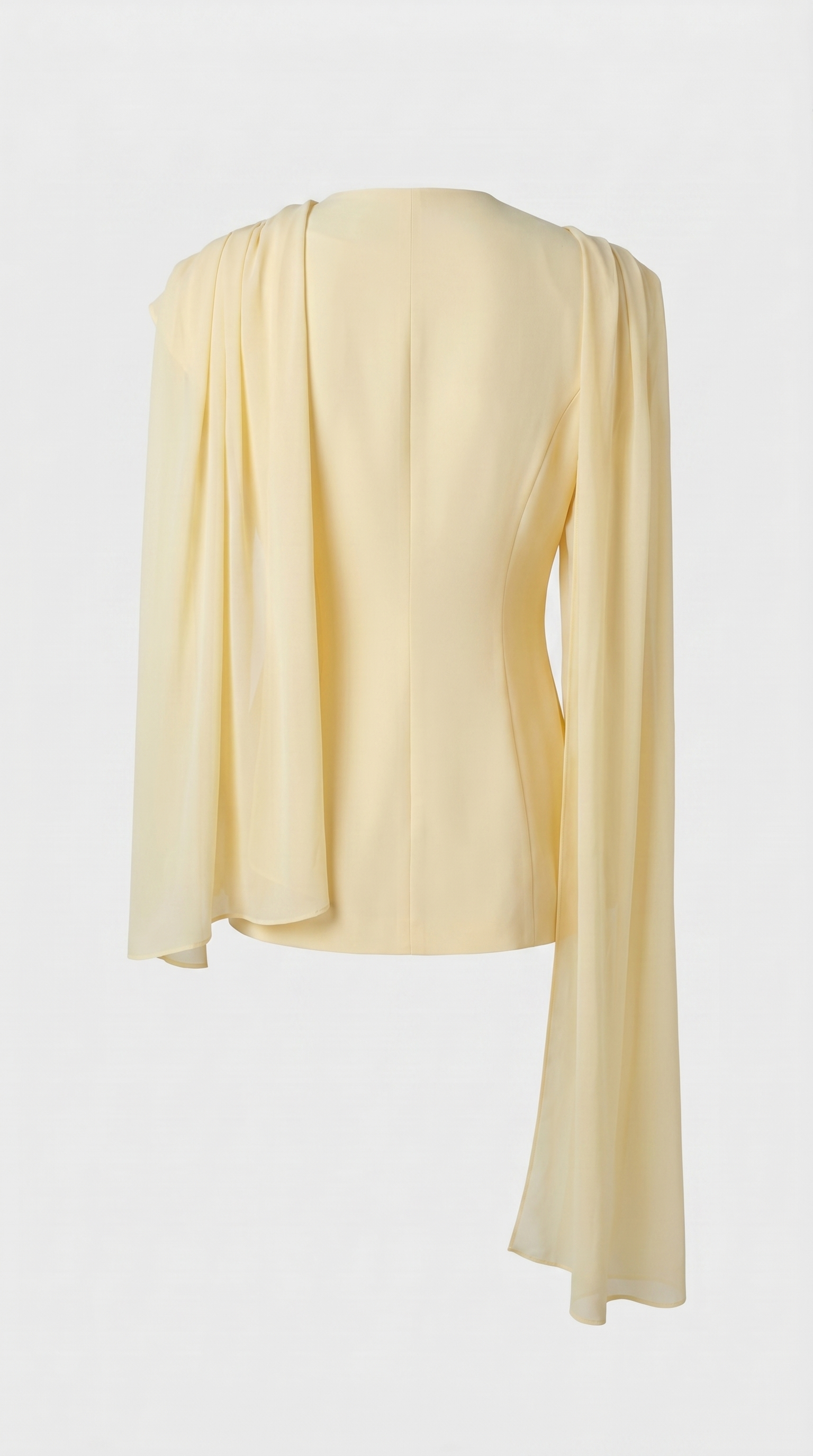 Rola - Draped Asymmetric Blazer & Wide-Leg Trousers Set