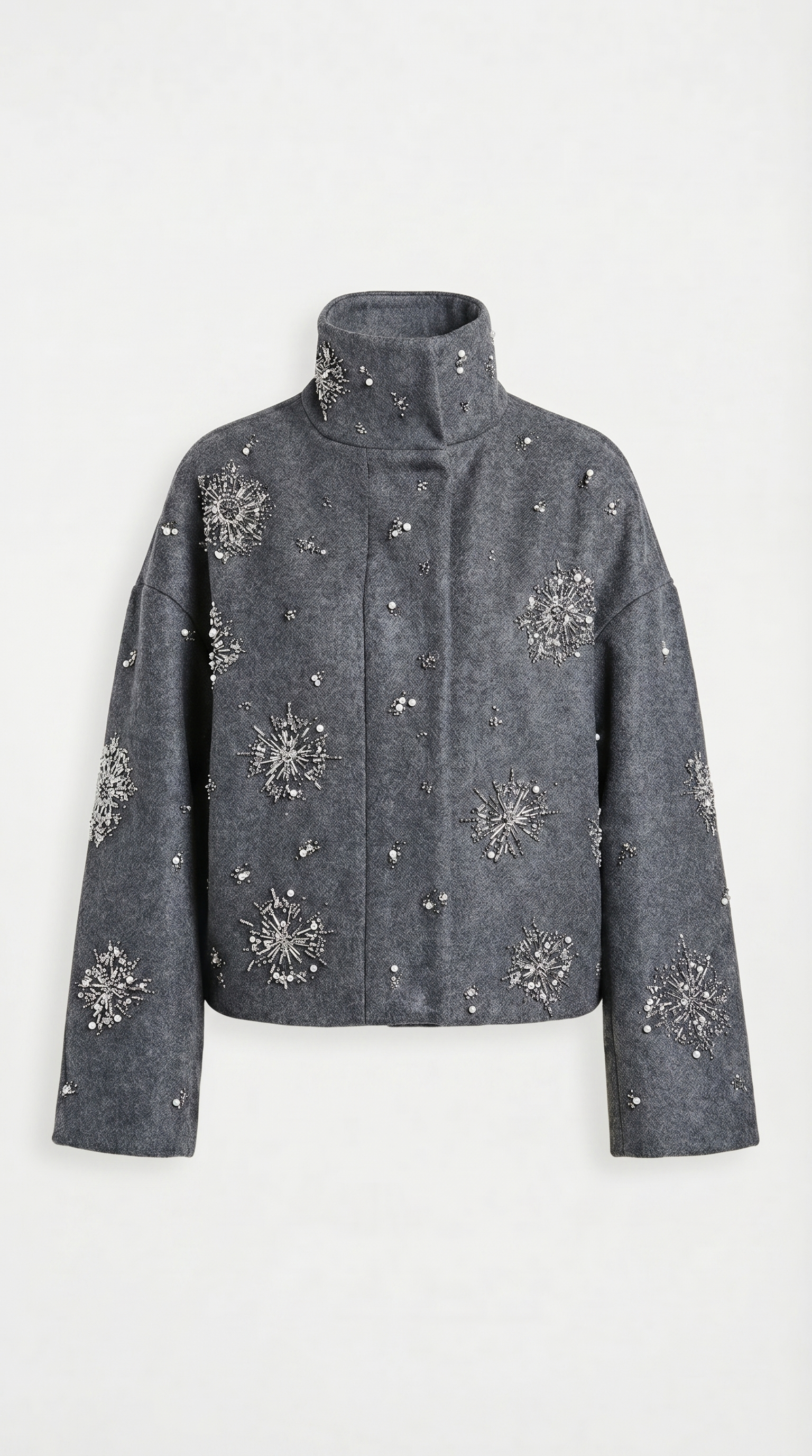 Sira - Soft Touch Wool-Blend Jacket